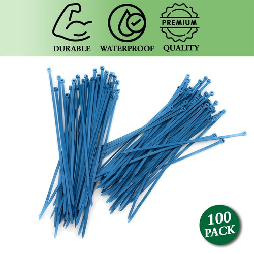 Blue Metal Detectable Cable Ties 200mm x 3.6mm Pack of 100 - Picture 3 of 9