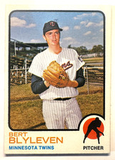 1973 Topps Bert Blyleven #199 (EX-NM)