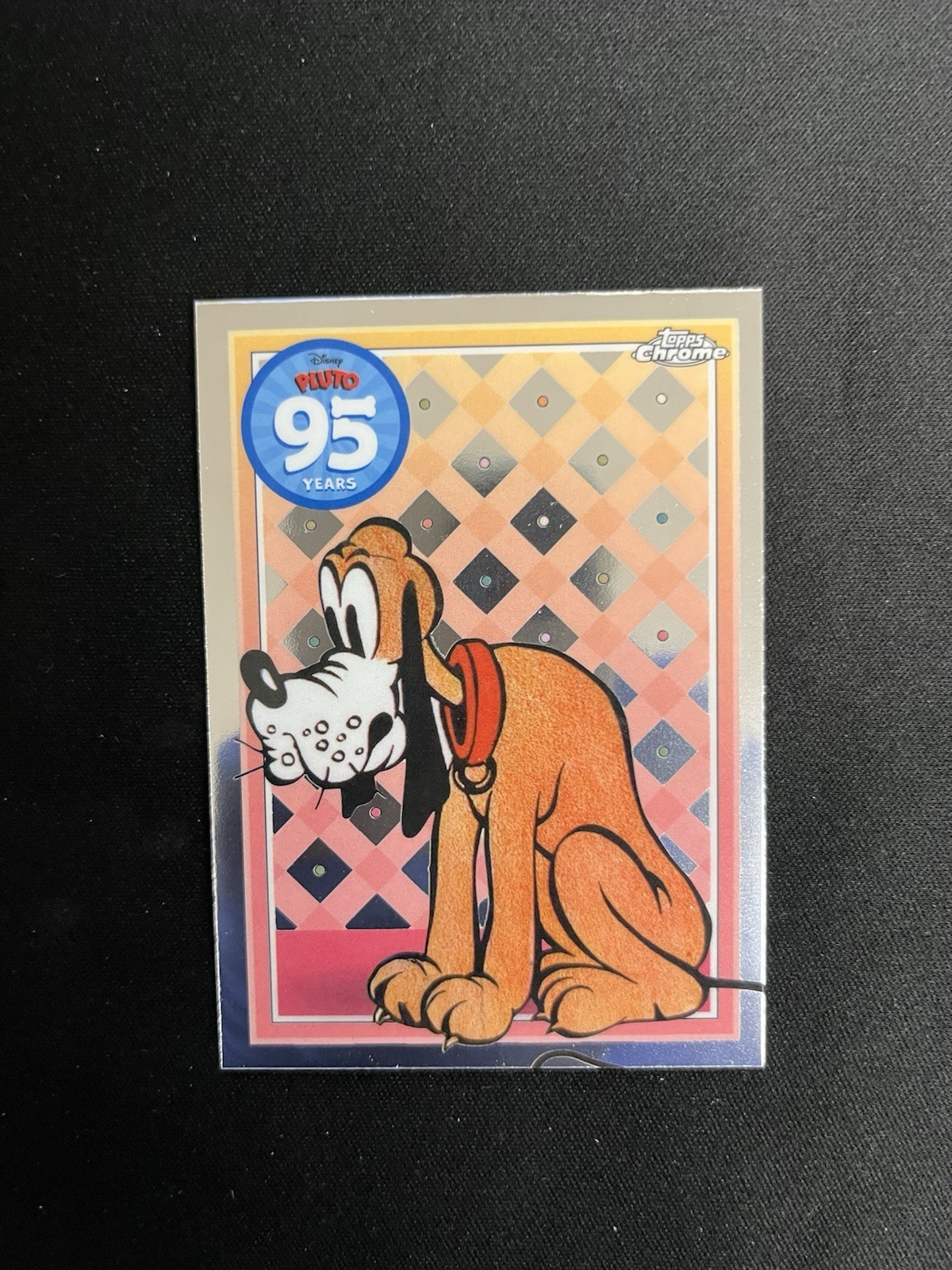 2025 Topps Chrome Disney - Pluto #PL-4 95 Years Insert