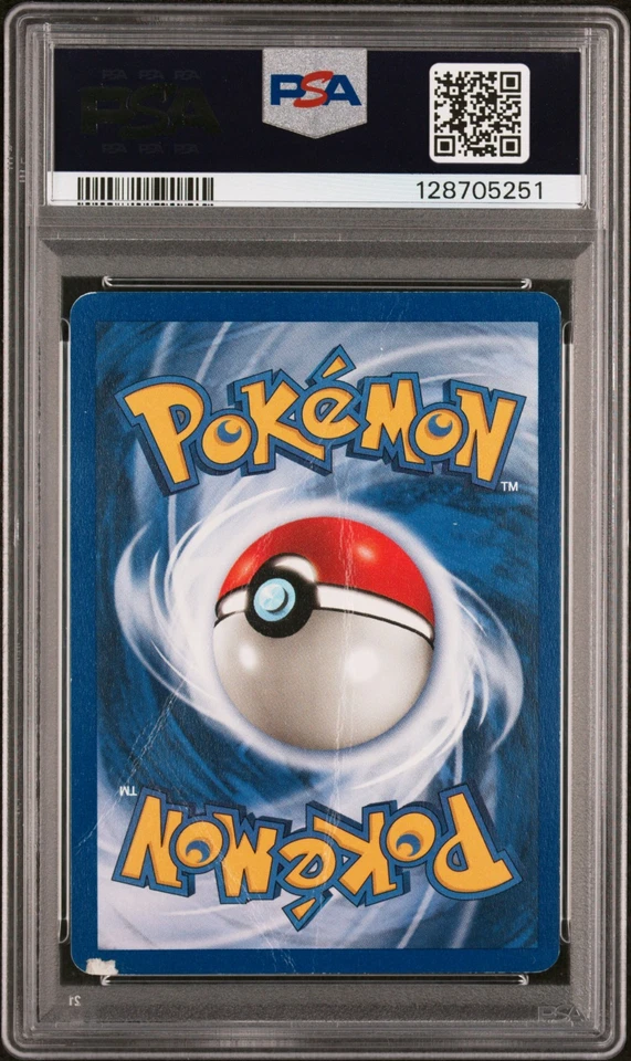 PSA 1 1ST EDITION 2000 Pokemon Team Rocket Eevee 55/82 Non Holo Rare WOTC - Image 2 of 2