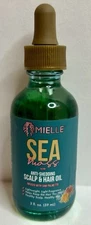 Mielle Anti-Shedding Scalp & Hair Oil, Sea Moss, Saw Palmetto 2 fl oz 59 ml New