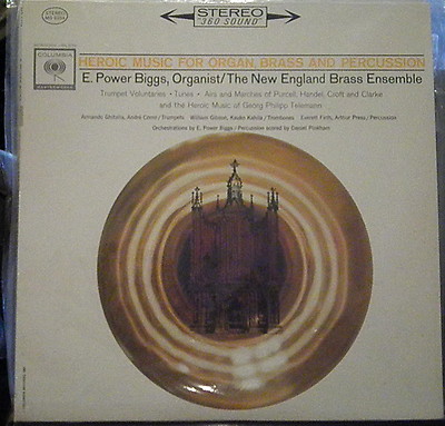 Heroic Music for Organ, Brass and Percussion    Columbia