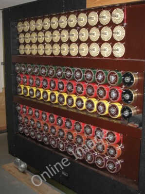 Photo 6x4 A Turing Bombe, Bletchley Park Bletchley/SP8634 The BOMBE was  c2009