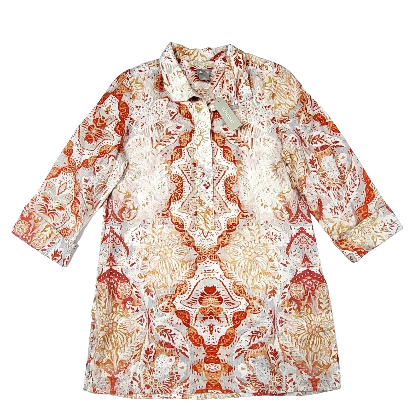 Chico's Geometric Blouse Tops for Women