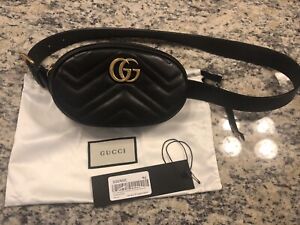 Gucci marmont belt bag Size 85 | eBay