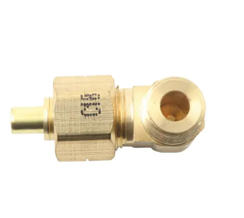 1/4 in OD Compression x 1/8 in. MIP 90-Degree Brass Elbow Adapter Fitting LFA-29 - Image 2 of 4