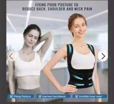 Back Brace and Posture Corrector Women Men Adjustable Lightweight Large Shaperky