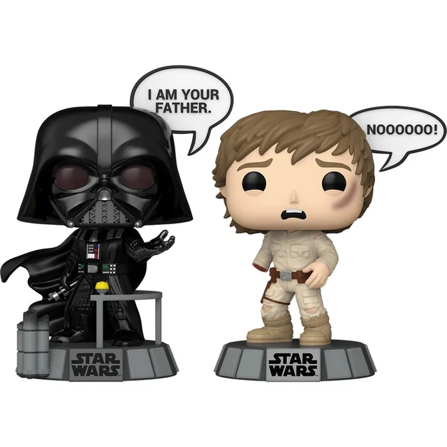 Funko Pop! Star Wars: Darth Vader & Luke Skywalker 2 Pack