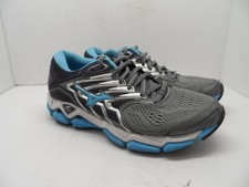 Mizuno Women's Wave Horizon 2 Running Shoe Monument/Aquarius 7M