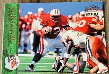 RON DAYNE 2000 Pacific ROOKIE card #410 Wisconsin Badgers New York Giants