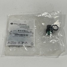Allen Bradley 800FP-LE3PN3GX20 22mm Extended Push Button Green LED Illuminated