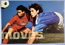 Adidas Vintage Postcard Hotstamp Soccer Players Cover Sports Advertising