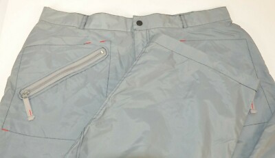 Active Laboratories Men's Snow Pants Size XXL Gray Nylon Outdoor Zip Pockets