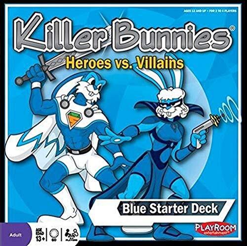 Killer Bunnies: Heroes Vs. Villains - Blue Starter - English-image