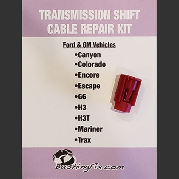 Cadillac XT5 Transmission Shift Cable Repair Kit w/ bushing Easy