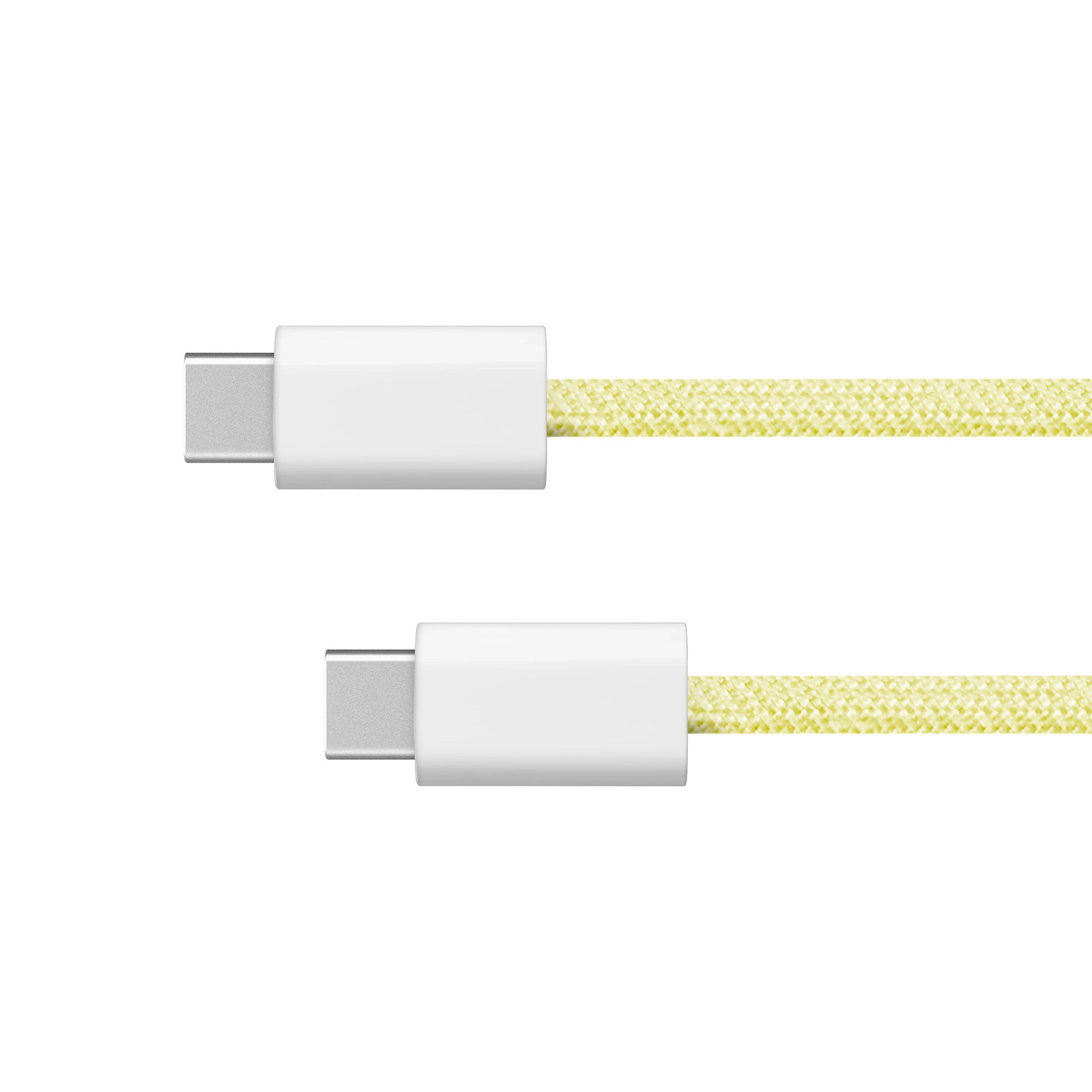 5901890117296 Кабель USB typu C - USB typu C 60 Вт, 1,5 м, zółty Kruger&Matz Bas