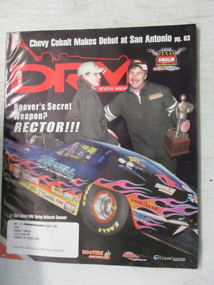 IHRA DRAG REVIEW MAGAZINE APRIL 15, 2005 BOBBY LAGANA CLAY MILLICAN RECTOR