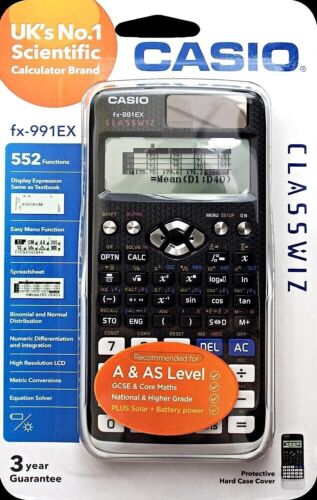 CASIO FX991EX Calculator Scientific  Advanced 552 FUNCTIONS ClassWiz features UK - Picture 1 of 6
