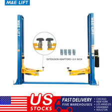 Me 10000lbs Secure Hydraulic Two Post Lift Auto Hoist 220v 2 Posts Car Lift