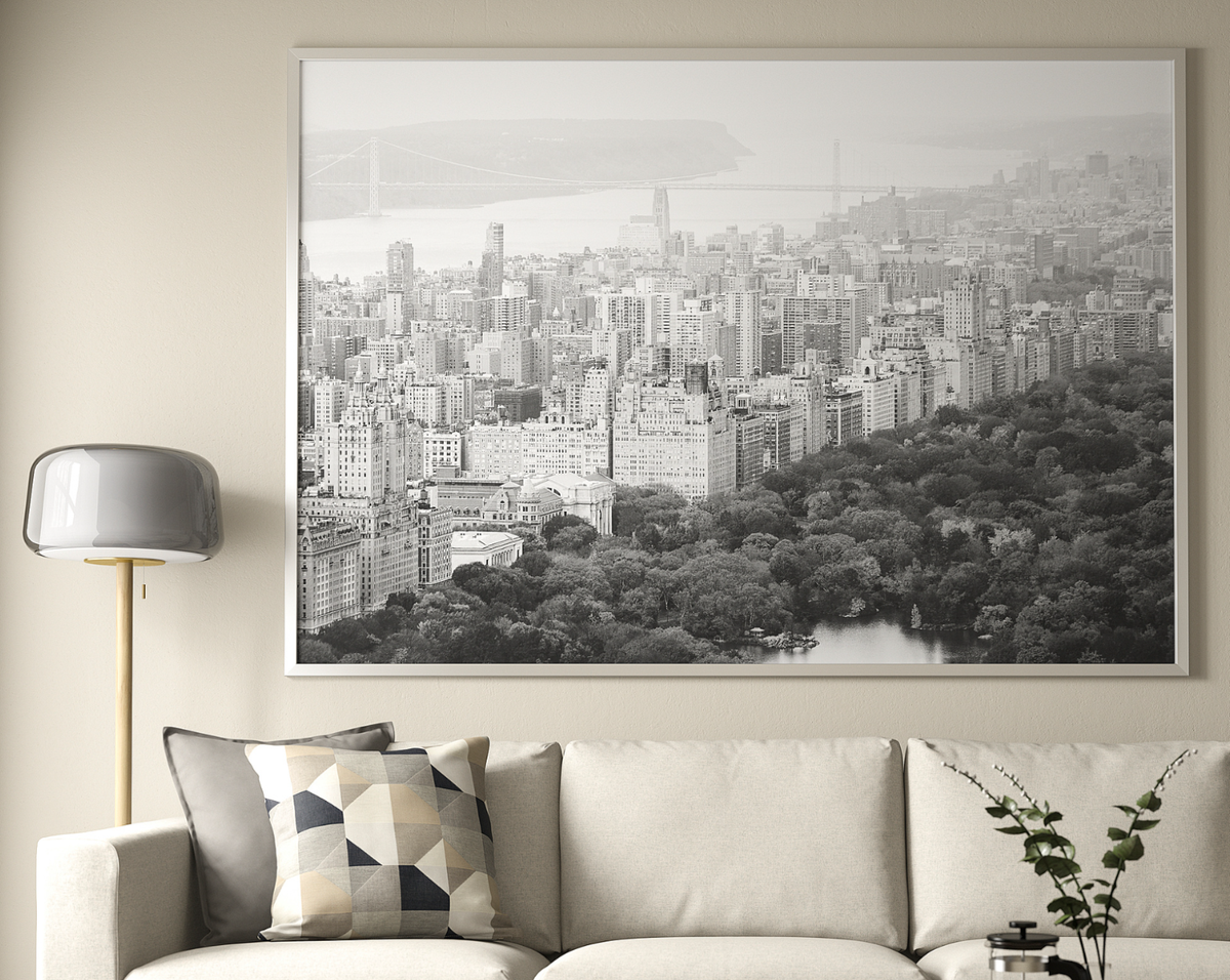 IKEA BJORKSTA Panoramic City View - Print on Canvas 78 ¾x55 IKEA BJORKSTA Panoramic City View - Print on Canvas 78 ¾x55