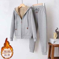 Sweatshirts Hoodies Women 2piece Suit Sports Sets Short Coat Pants 2-piece Sets