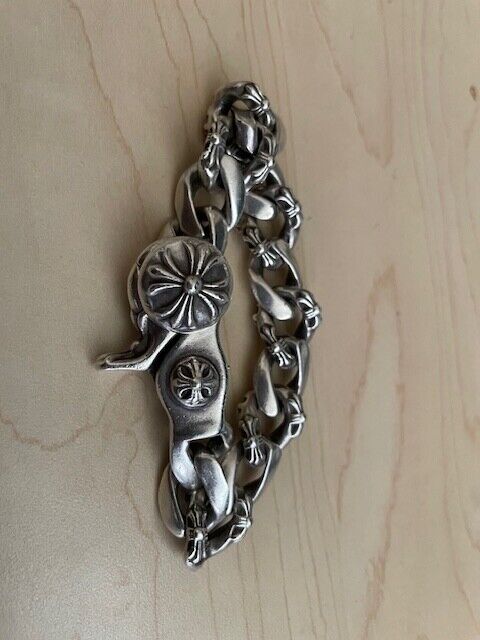 Chrome Hearts fancy link clip bracelet. | eBay Chrome Hearts fancy link clip bracelet. | eBay