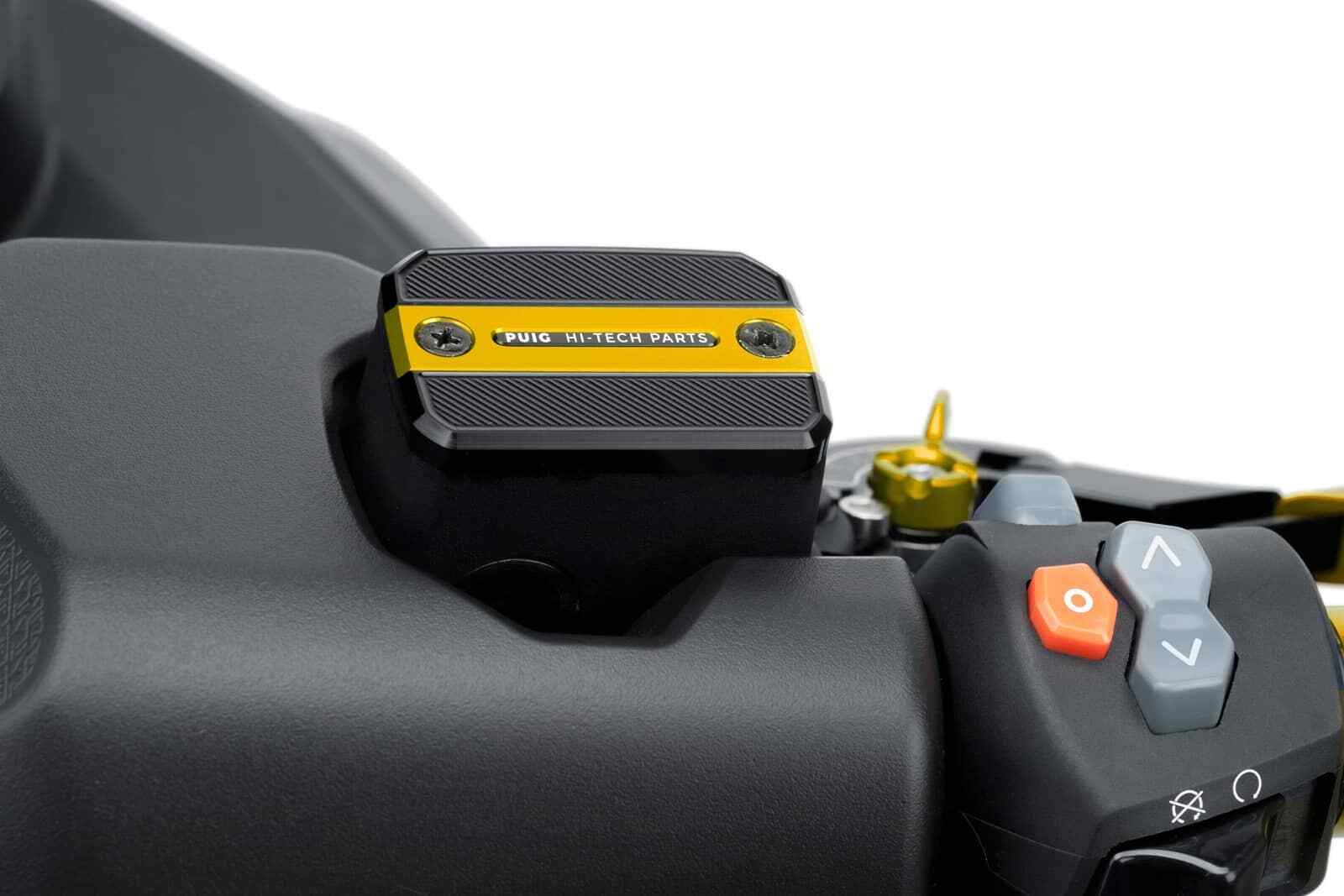 PUIG Fuel Cap Brake Fluid Ducati Monster 696 0814 Gold eBay