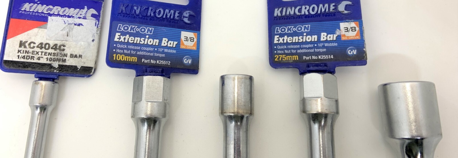 *Variety KINCROME + SIDCHROME Extension Bar 1/4", 3/8" SQ Drive NEW* eBay
