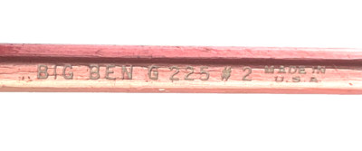 1960-70s Big Ben G 225 #2 Made In U.S.A Pencil PNPA10