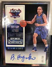 2015-16 Contenders Brittany Hrynko RC Auto Draft 88/99 B3