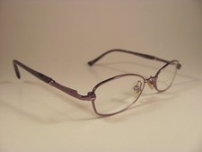 Marchon Disney Princess Ariel Purple Glitter Child's Full Rim RX Eyeglass Frames