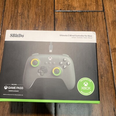 8BitDo Ultimate C Wired Controller for Xbox with Hall Effect Joysticks and Hall