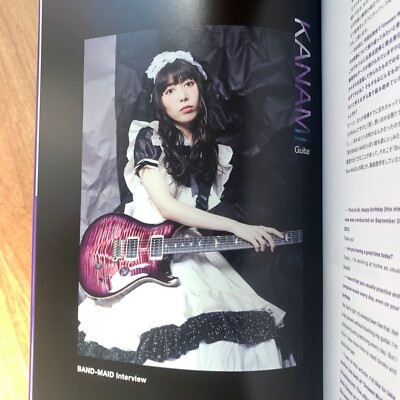 BAND-MAID Score Book Unseen World Instrumental CD Miku Kobato