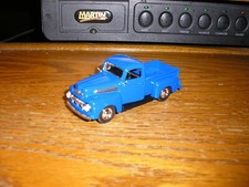 Vintage 4 Nice Classic 1950s Ford F-1 Pickup Truck Blue W Chrome Free Ship
