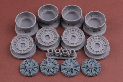 SBS Model 1/48 B-17 F/G Early Engine and Cowling set for HK Models