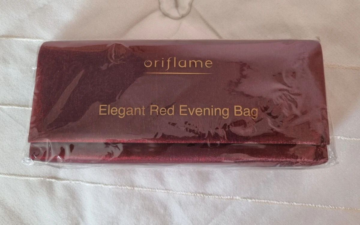 Smart satin clutch from Oriflame brand new