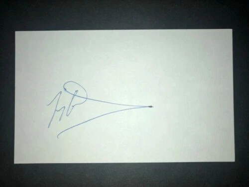 Lyle Overbay Original Sports Autographed Items