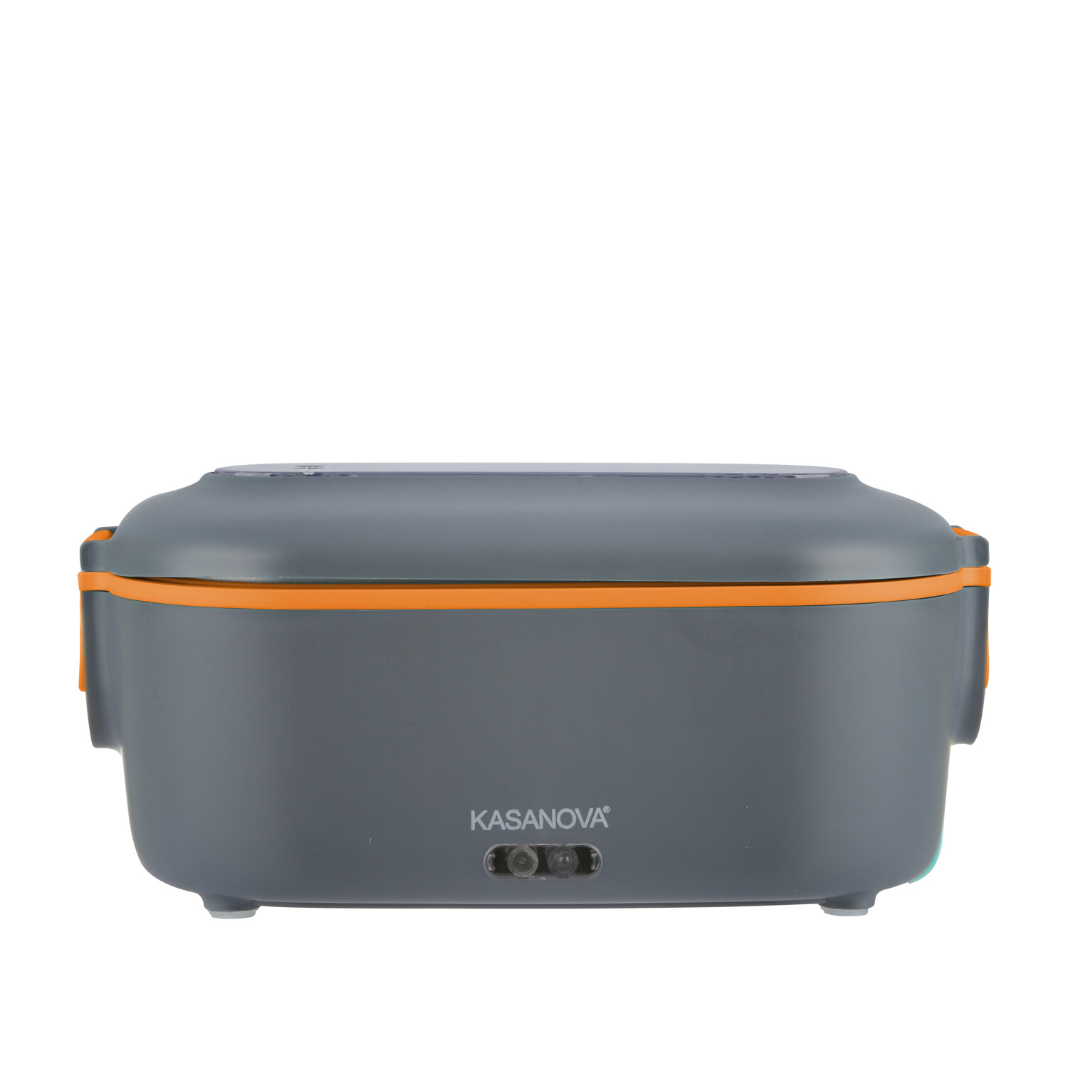 Scaldavivande elettrico 70 W con posate e contenitore 1,5 L arancio arancione