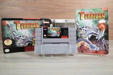 Super Turrican SNES Complete - Super Nintendo CIB Complete CLEAN!