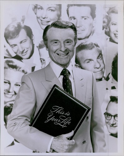 Lg7 1987 Original Photo Ralph Edwards This Is Your Life Tv Game Show Host Star Ebay