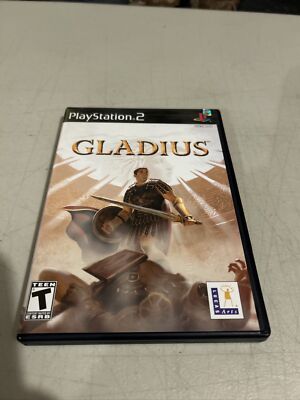 Gladius (Sony PlayStation 2, 2003) PS2 Complete CIB w/Manual Reg Card Bilingual