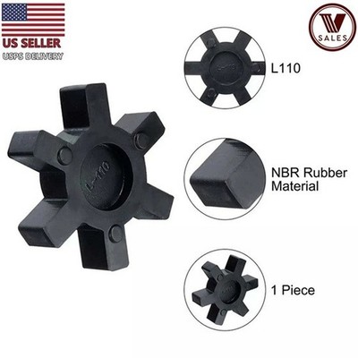 L110 Flexible Rubber Spider Insert Fits L-110 For Lovejoy Martin Jaw Coupling