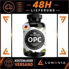 OPC Traubenkernextrakt 240 Kapseln 1000mg Vegan Hochdosiert