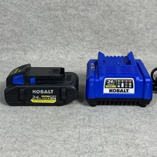 Kobalt 24V 4.0Ah Ultimate Output Battery KXB 424-03 With Charger Works Great
