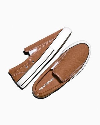 Converse Slip-On Sneakers in Camel Brown with Cream Sole ,unisex:5Men: 6.5 Women Buy Converse Unisex Chuck Taylor All Star Malden Slip On  main image 3