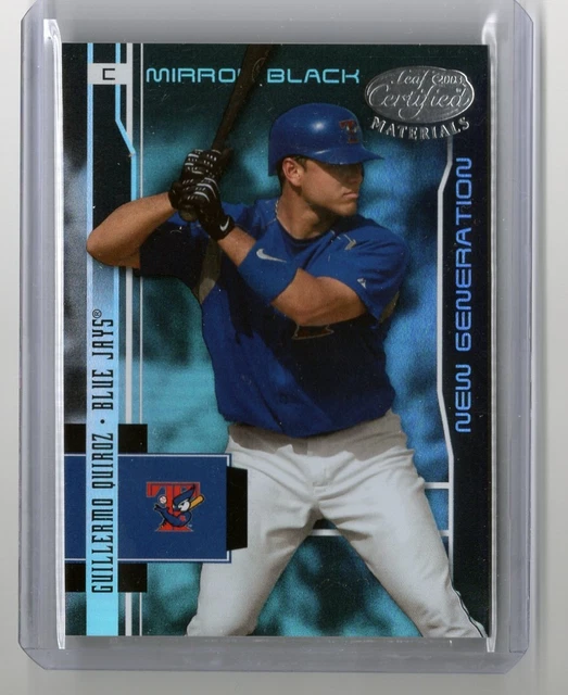 2003 Leaf Certified LCM GUILLERMO QUIROZ Spiegel schwarz 1/1