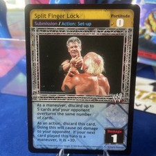 Raw Deal CCG Split Finger Lock - Insurrextion Hulk Hogan Vince McMahon