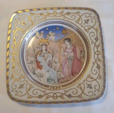 Wandteller Hutschenreuther 1984 Ole Winther "Heilige Nacht" Belegschaftsexemplar