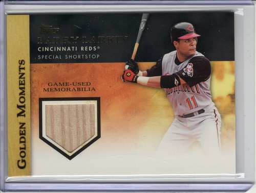 2012 TOPPS GOLDEN MOMENTS BARRY LARKIN GAME-USED BAT RELIC #GMRBL