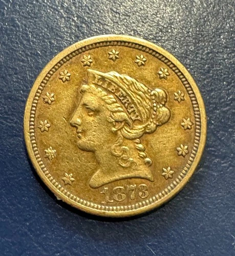 1873-P Liberty Quarter Eagle — photo from the most recent tracked eBay sale